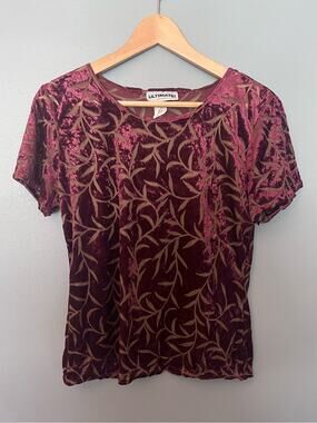 Vintage Ultimate Velvet Burnout T-Shirt